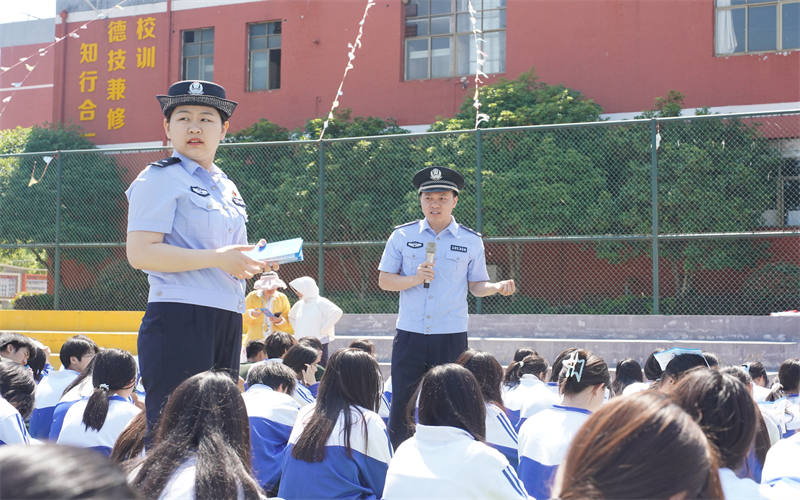 反詐宣傳新體驗，吉安公安走進(jìn)我校用真實案例